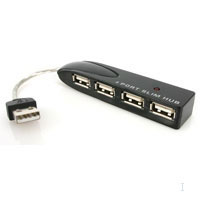Startech.com Mini Concentrador USB 2.0 de 4 puertos (ST4200MINI)